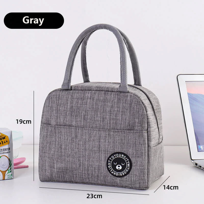 Insulated Oxford Lunch Tote