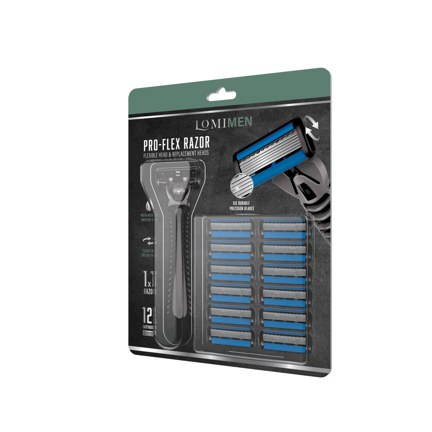 12 Pack Proflex Male Shavers