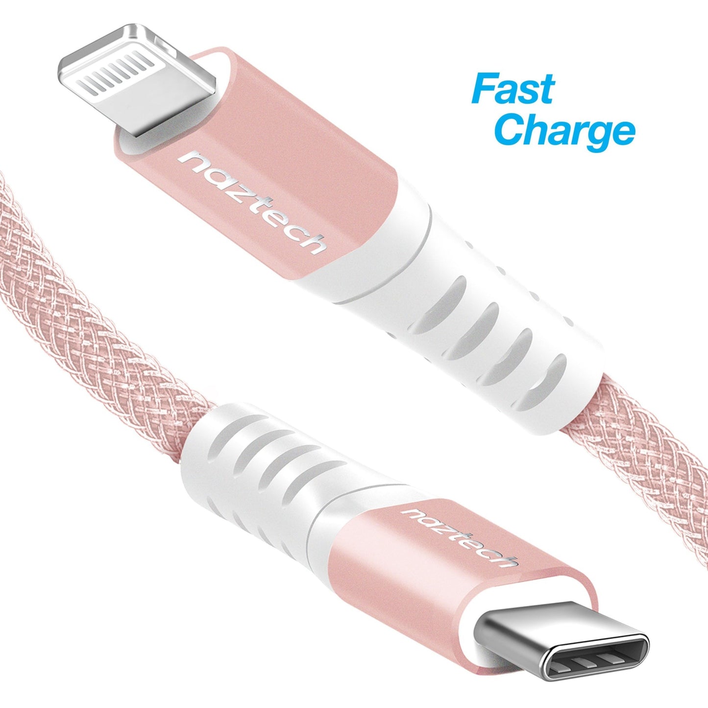 Braided PD MFI Lightning to USB-C Cable 4ft