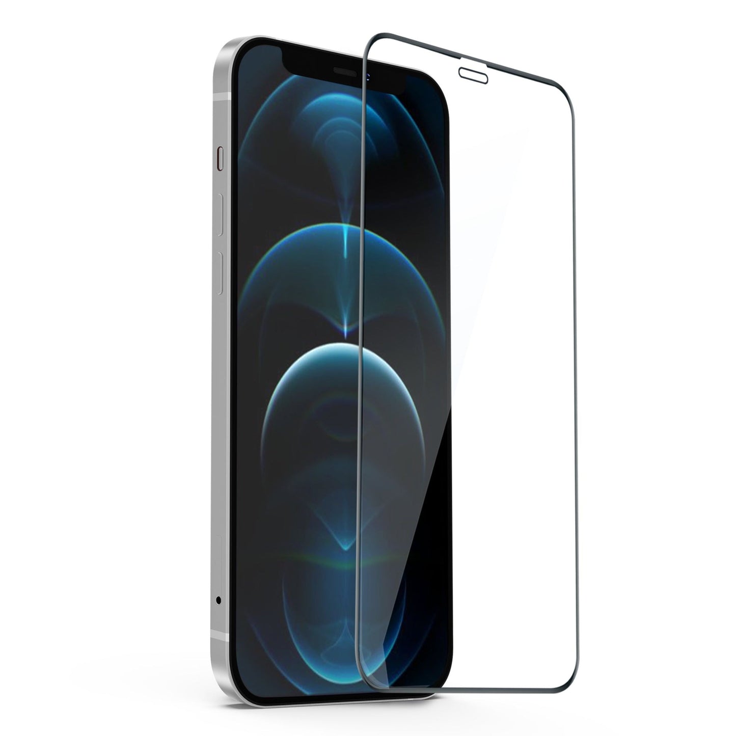 IntelliShield Tempered Glass w/3D Edge iPh 12 Pro Ma