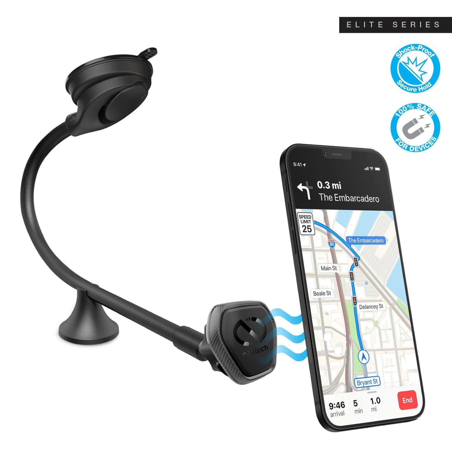 MagBuddy Elite Windshield XL Mount