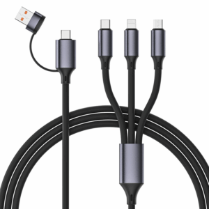 3P Experts Bold Dual  4 N 1 Charging Cable