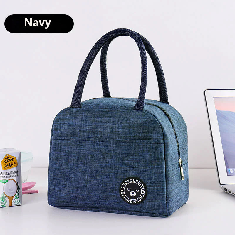 Insulated Oxford Lunch Tote