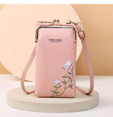 Clarissa Clip Zip Crossbody Wallet
