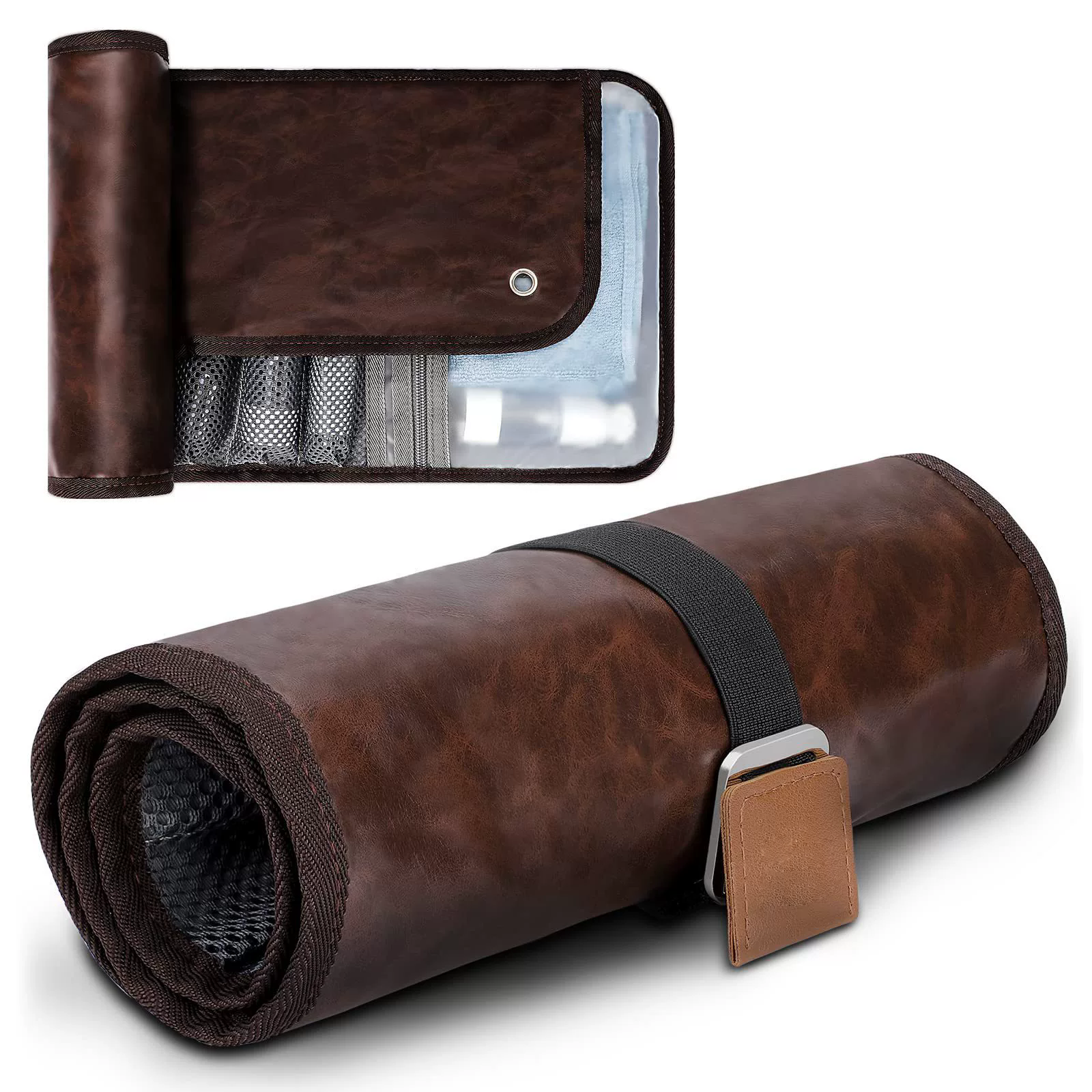 Mens Travel Toiletry Bag  Compact, Durable & Organized