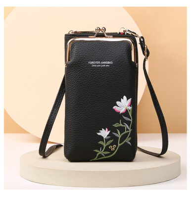 Clarissa Clip Zip Crossbody Wallet

