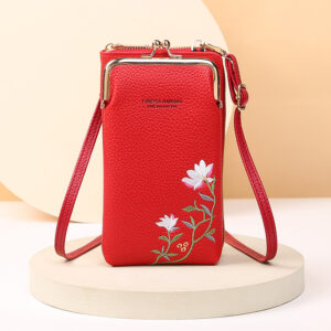 Clarissa Clip Zip Crossbody Wallet
