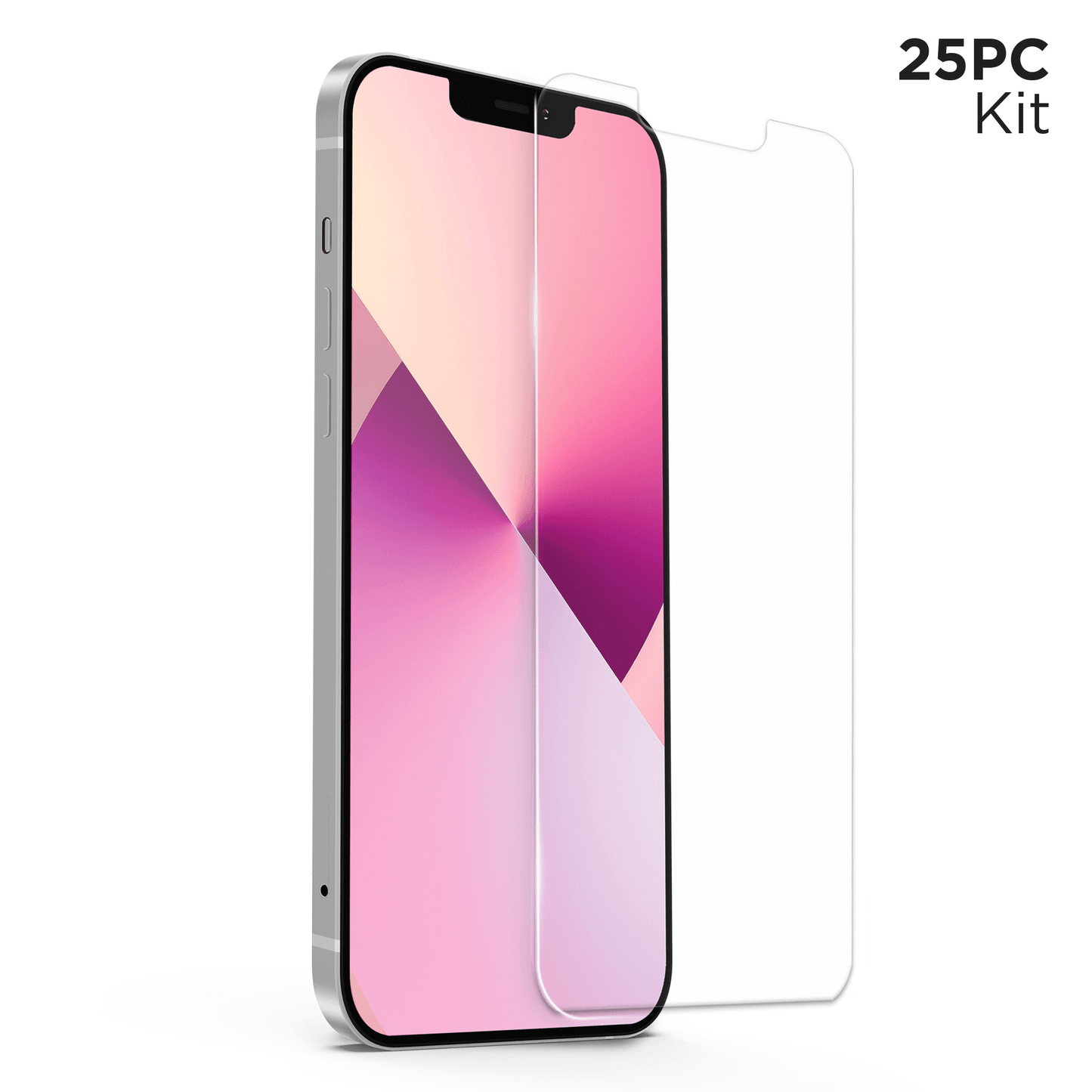IntelliShield HD Tempered Glass 25pc Set for the iPhone 13 Mini