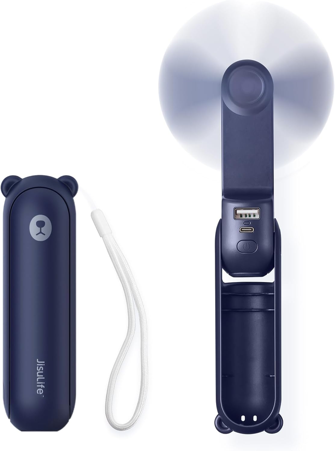 Quick And Cool Handheld Fan-Navy