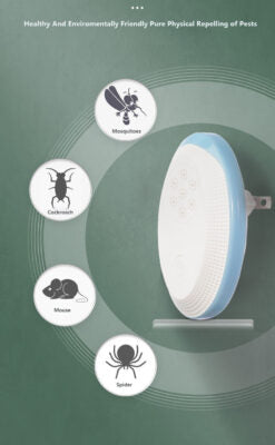 Dual Speaker Ultrasonic Pest Repellent Unit