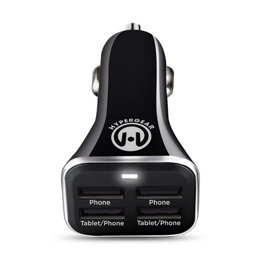 Quad USB 6.8A Car Charger