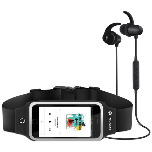 ActiveGear Wireless Earphones + Sport Belt