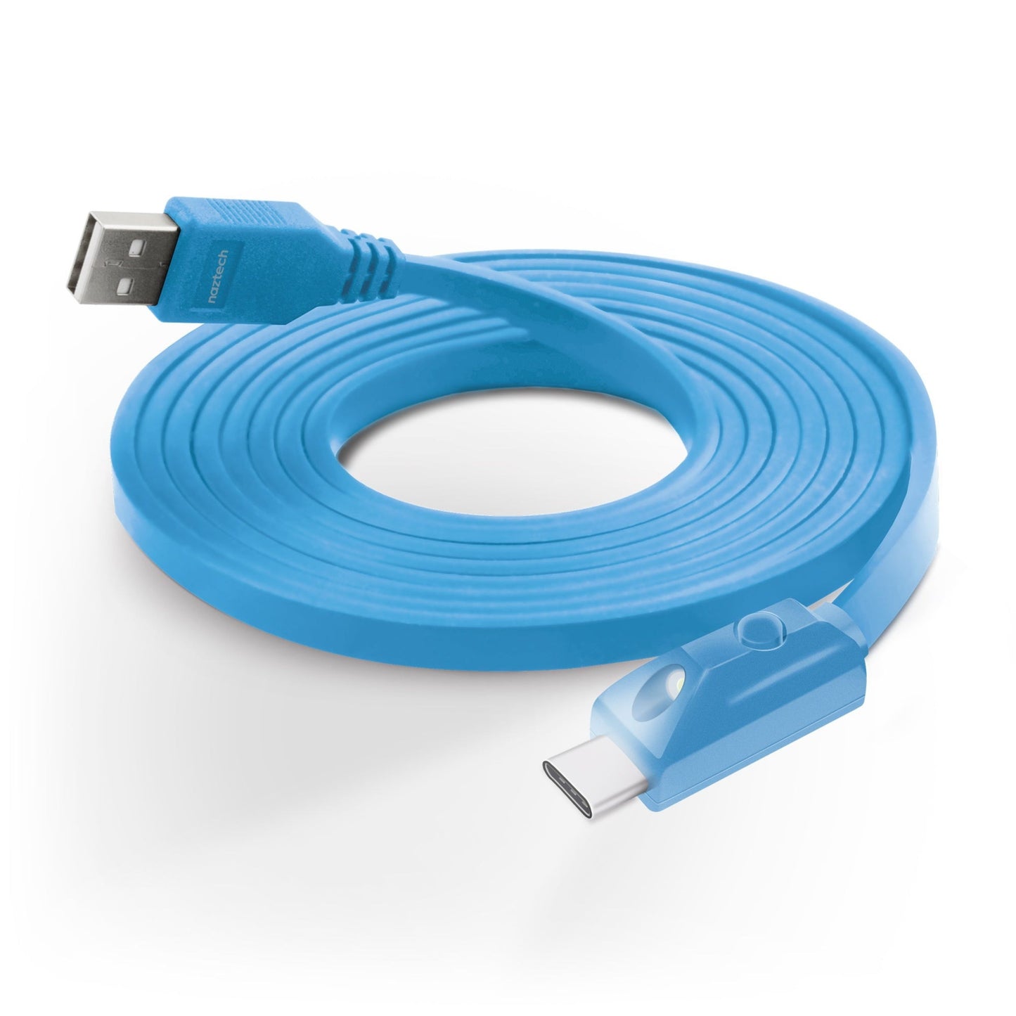 LED USB-A to USB-C 2.0 Charge/Sync Cable 6ft