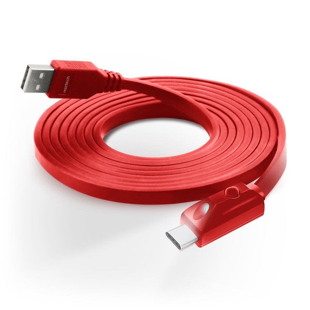 LED USB-A to USB-C 2.0 Charge/Sync Cable 6ft