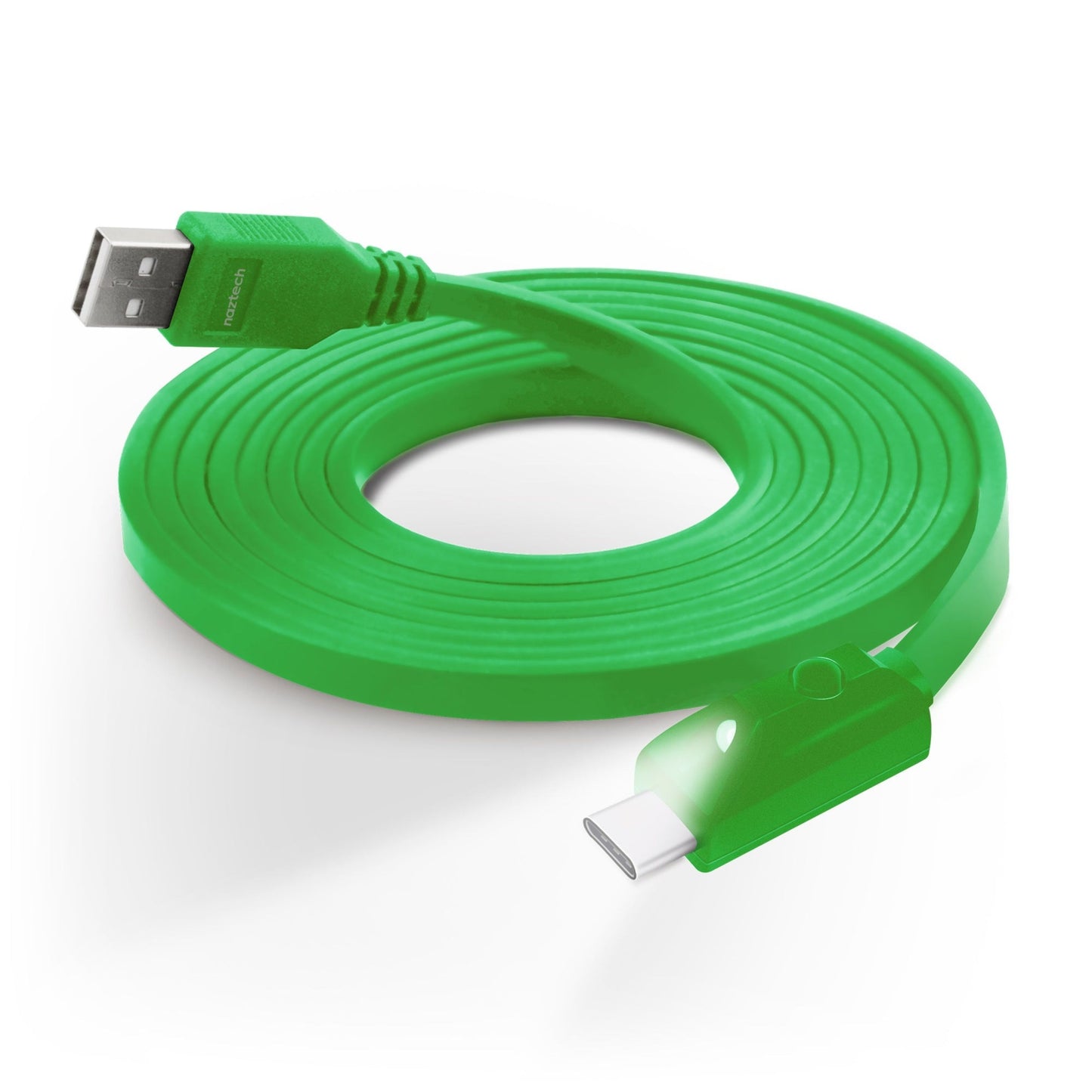 LED USB-A to USB-C 2.0 Charge/Sync Cable 6ft