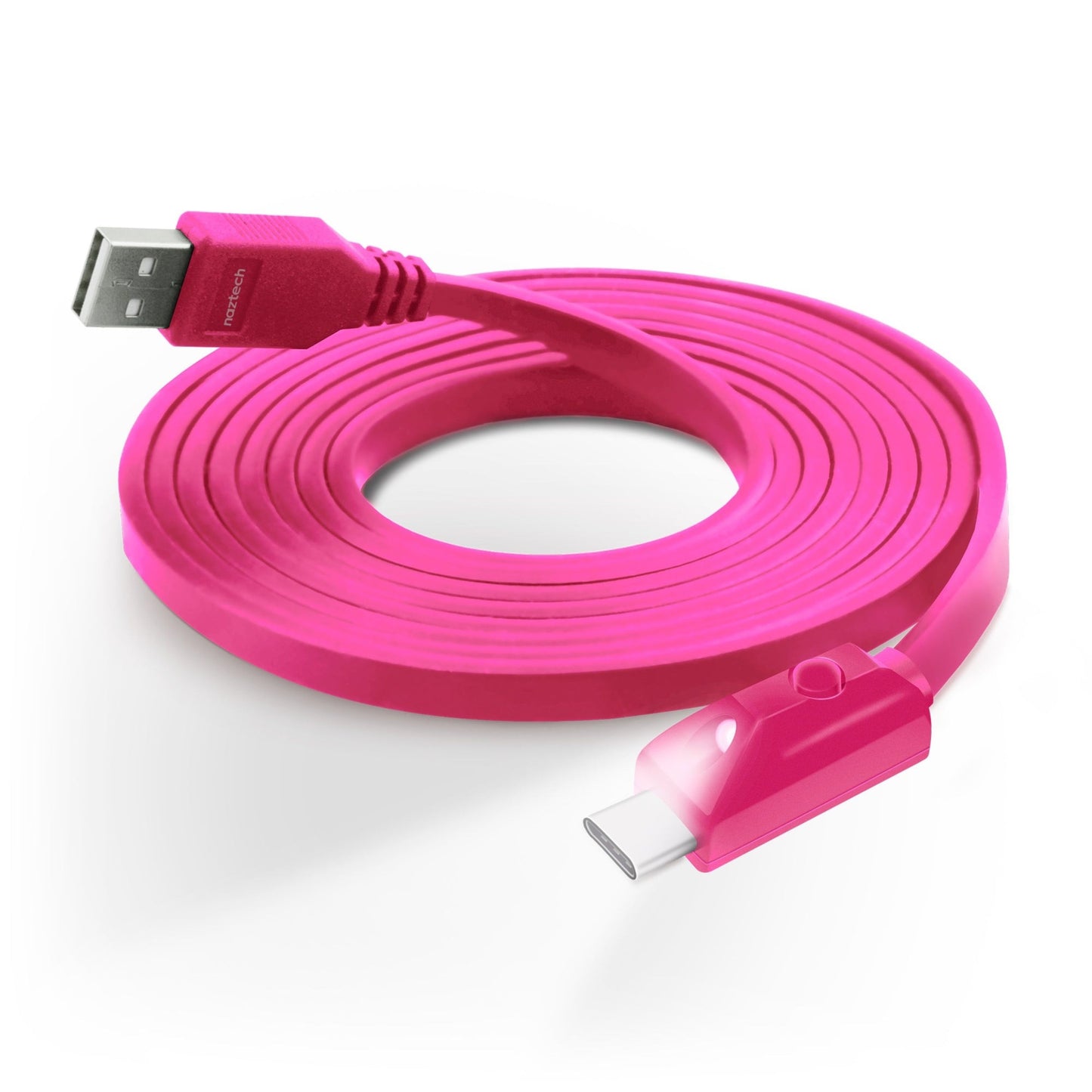 LED USB-A to USB-C 2.0 Charge/Sync Cable 6ft
