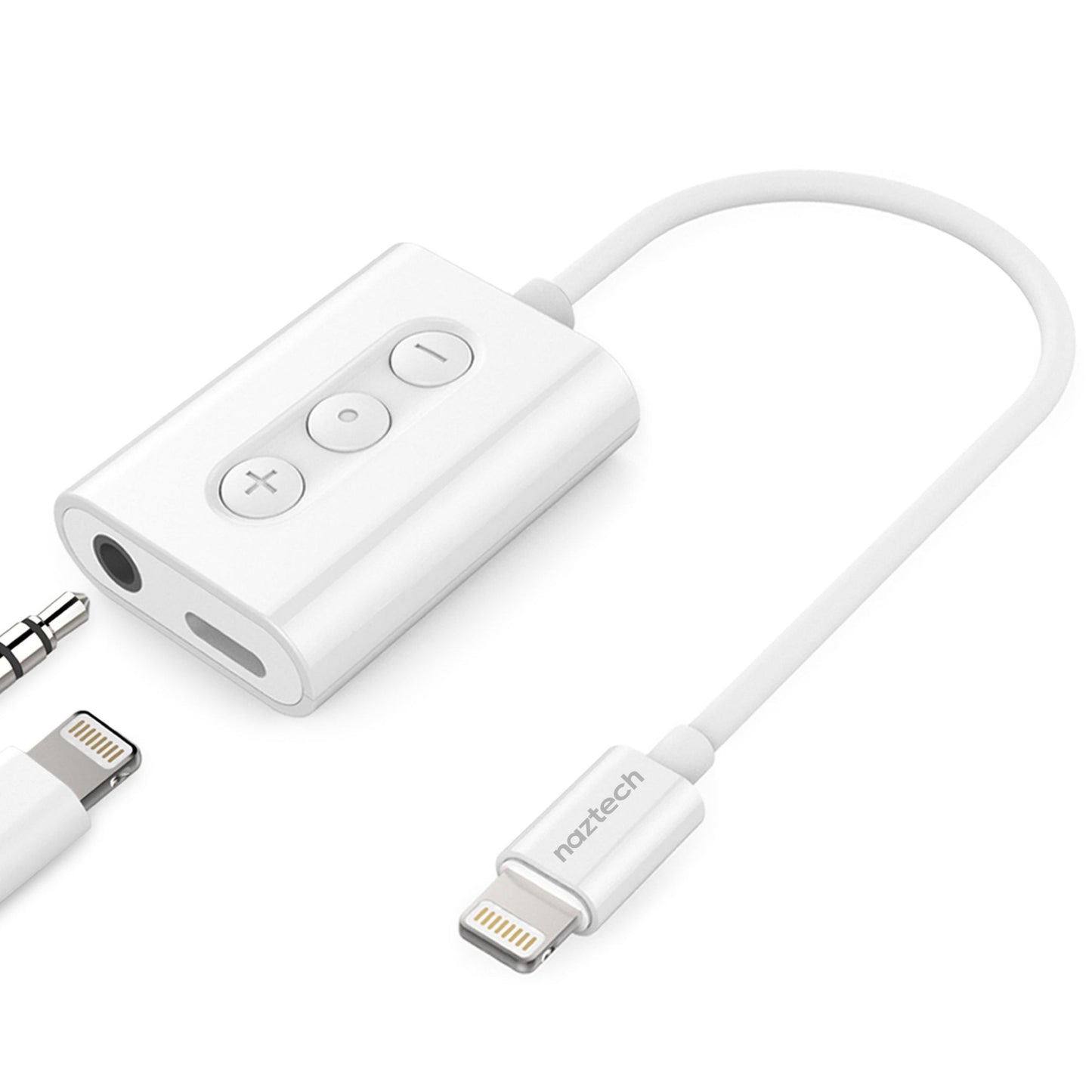MFI Lightning to 3.5mm Audio + Charging Adapter