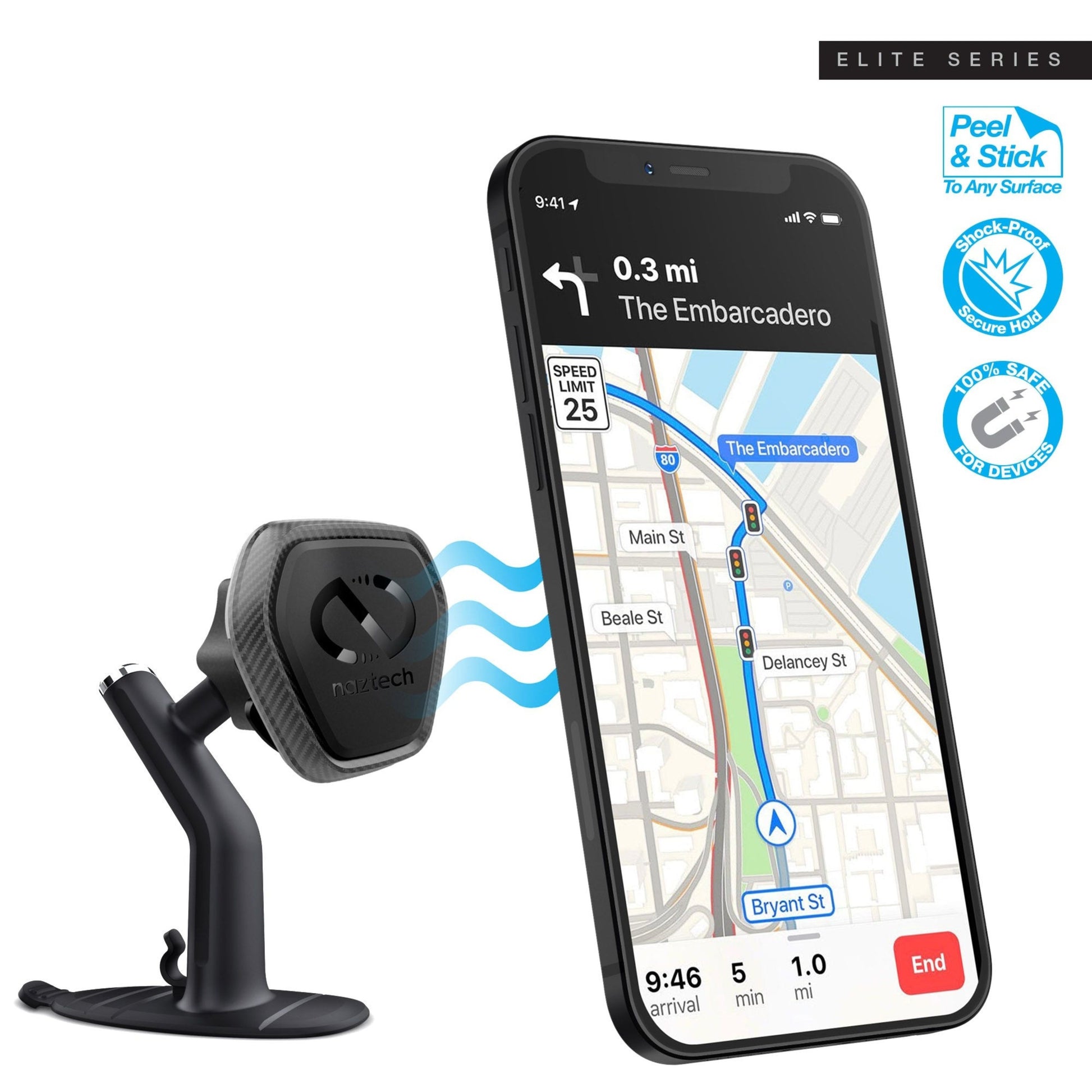 MagBuddy Elite Dash Mini Mount with Flexible Base
