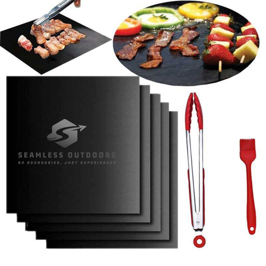 Seamless Outdoors Grill Mat  5-Pack